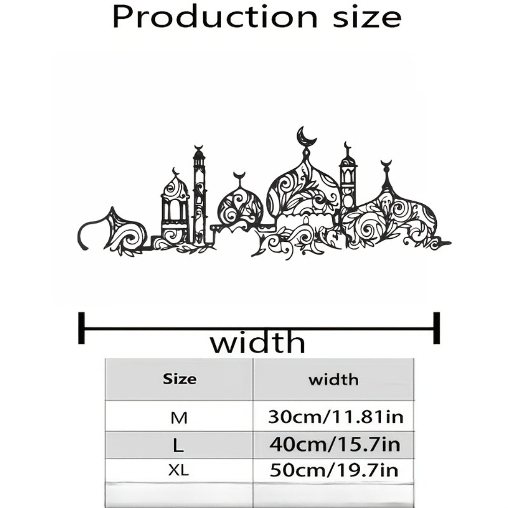 CIFBUY Iron Wall Art Islamic M - Home Decor ulasan dan harga