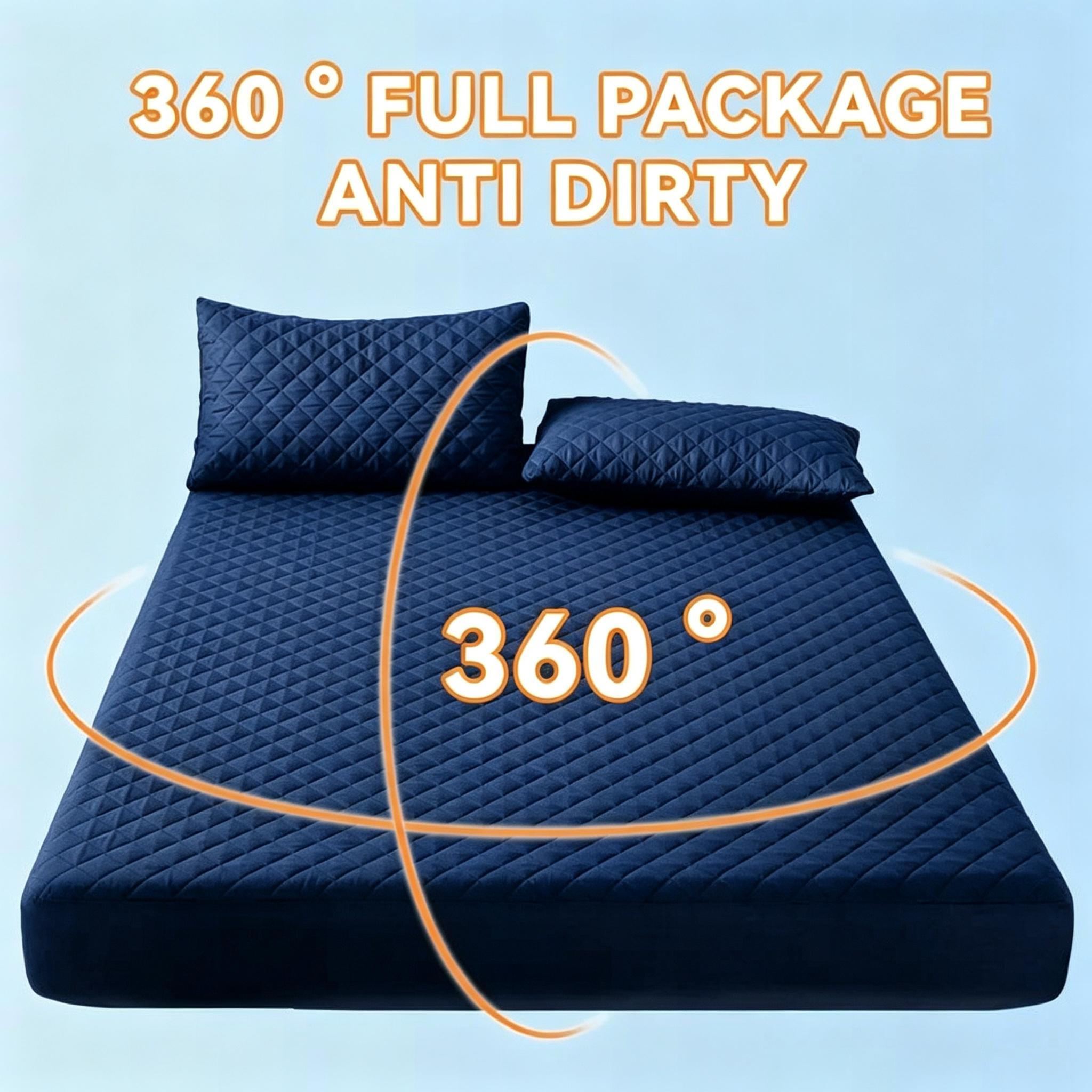 100% Waterproof Mattress Prote - Waterproof Mattress Protector Breathable ulasan dan harga