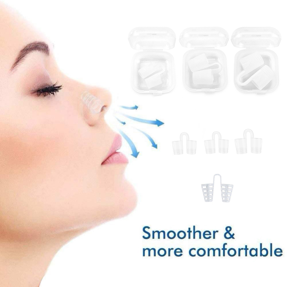 1pc Silicone Nose Clip Anti Sn - Anti Snore Contour Pillow ulasan dan harga