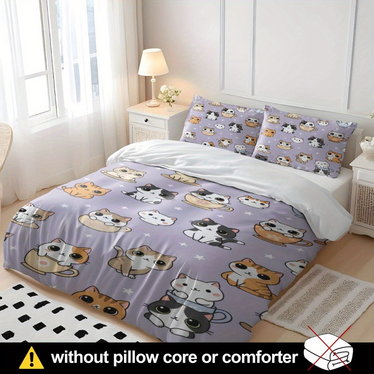 Soft Duvet Cover Set of Three  - Duvet Cover Sets With Zipper ulasan dan harga