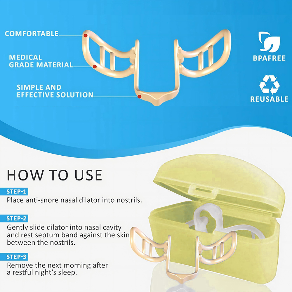 New Snore Stopper Nasal Dilato - Anti Snore Contour Pillow ulasan dan harga
