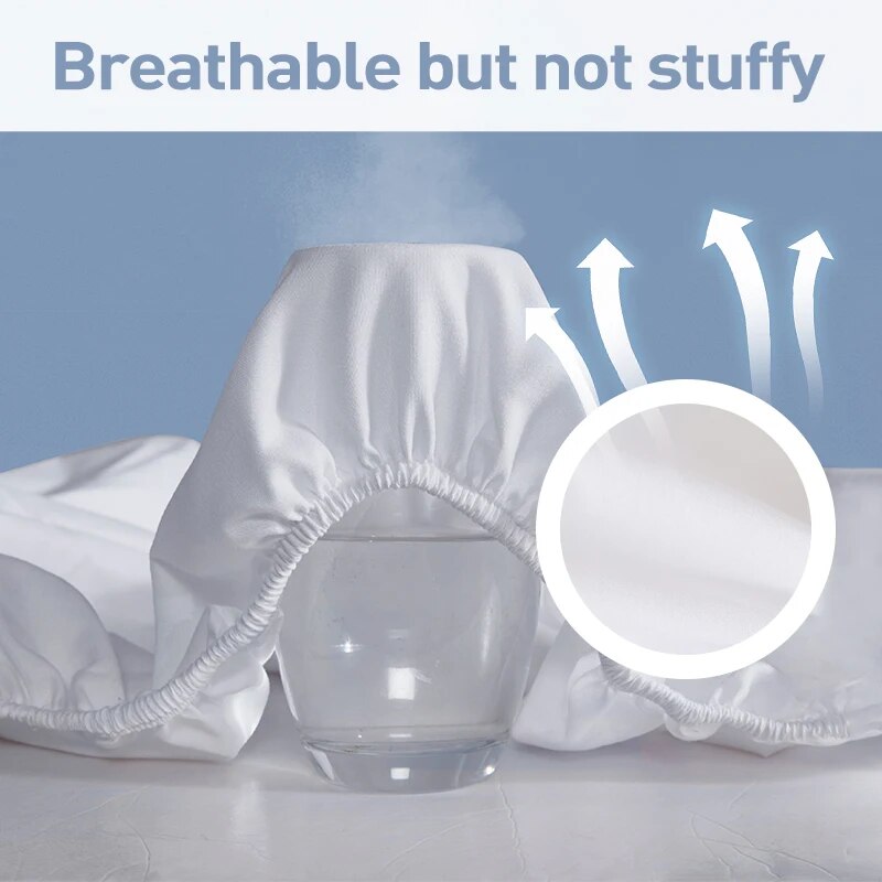 Waterproof Mattress Protector, - Waterproof Mattress Protector Breathable ulasan dan harga