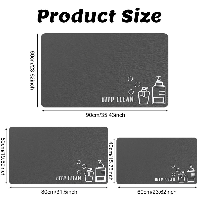 Diatomite Bath Mat Bathroom Ab - Quick Dry Diatomite Bath Mat ulasan dan harga
