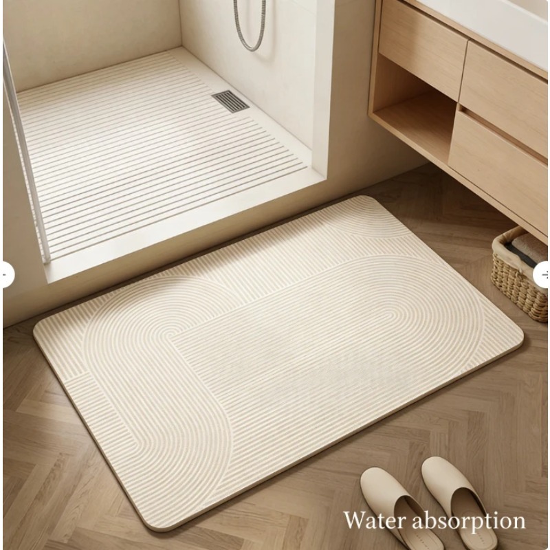 Bathroom Floor Mat Diatomite S - Quick Dry Diatomite Bath Mat ulasan dan harga