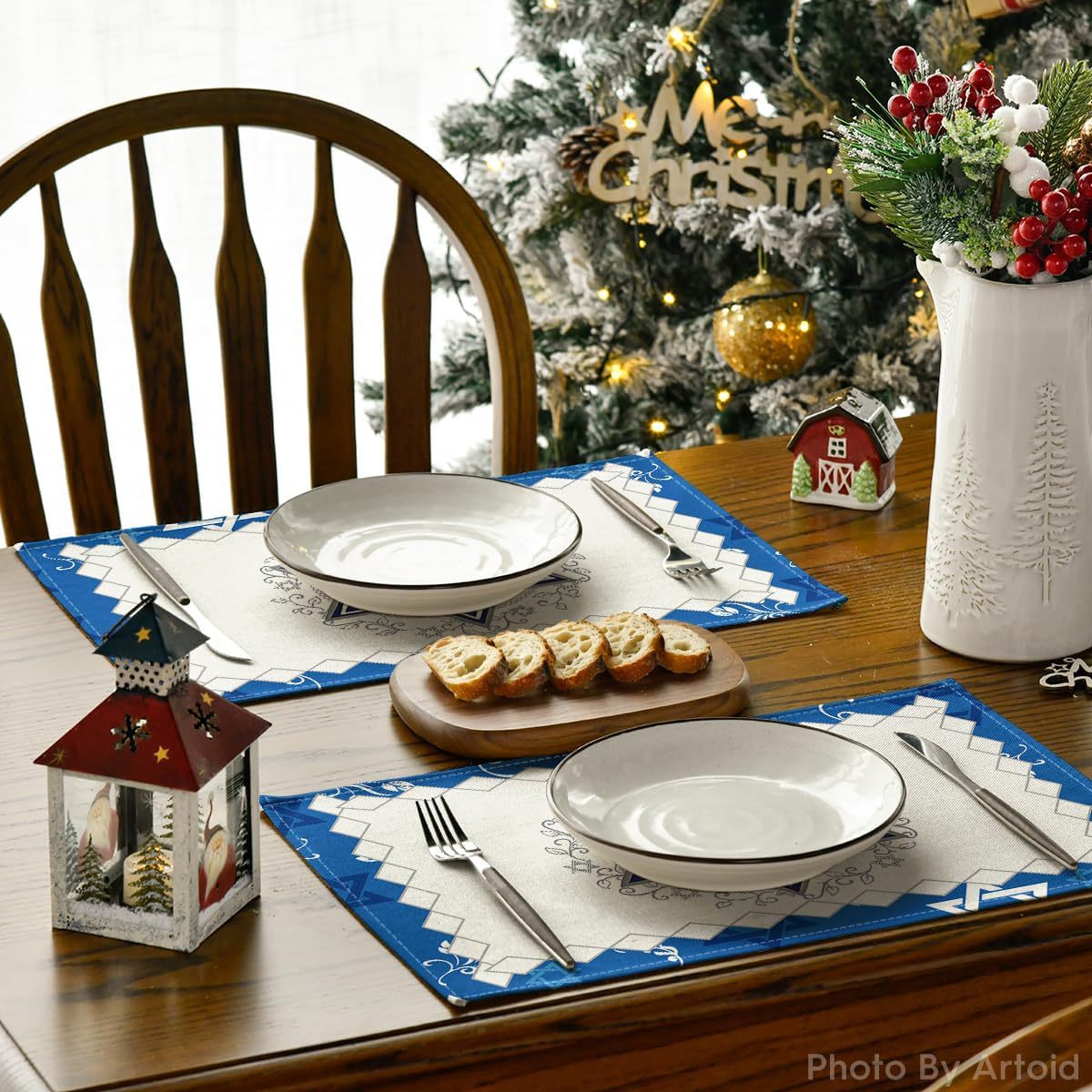 8Pcs Jewish Holiday Placemat S - Kitchen ulasan dan harga