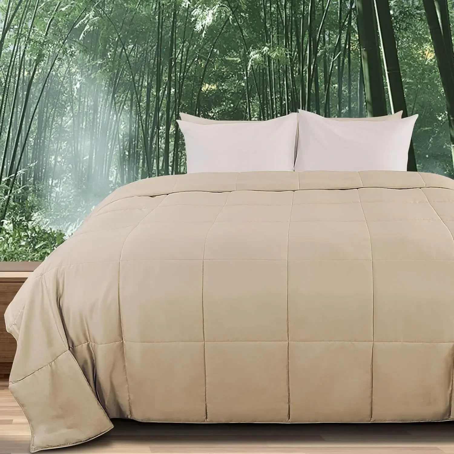 Viscose from Bamboo Comforter  - Cooling Blanket Hot Sleepers ulasan dan harga