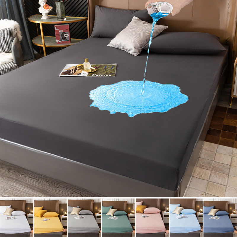 100% Waterproof Mattress Cover - Waterproof Mattress Protector Breathable ulasan dan harga