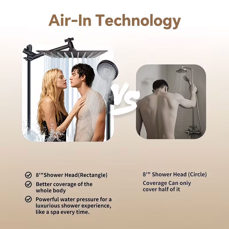 High-Pressure Shower Head Comb - High Pressure Shower Head Handheld ulasan dan harga