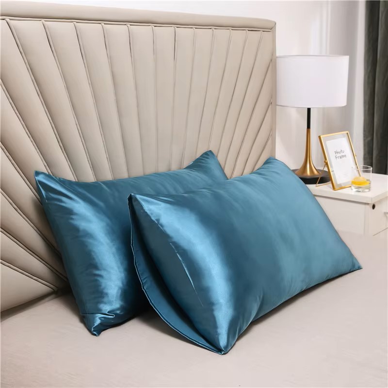 Pillowcase Silk Pillow Cover S - Satin Silk Pillowcase Hair Skin ulasan dan harga