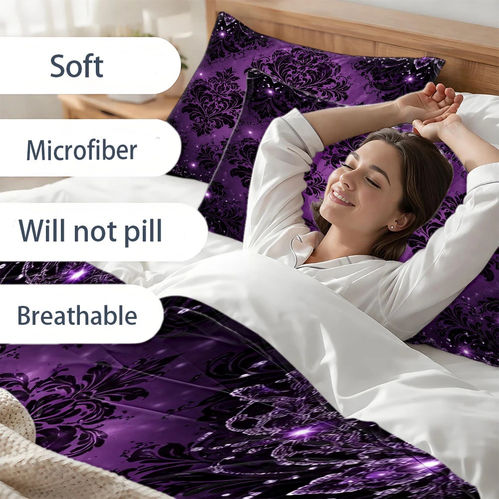 Light Luxury Floral Duvet Cove - Duvet Cover Sets With Zipper ulasan dan harga