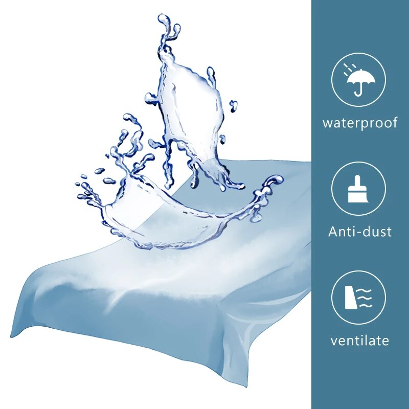 Waterproof Fitted Sheet Beddin - Waterproof Mattress Protector Breathable ulasan dan harga