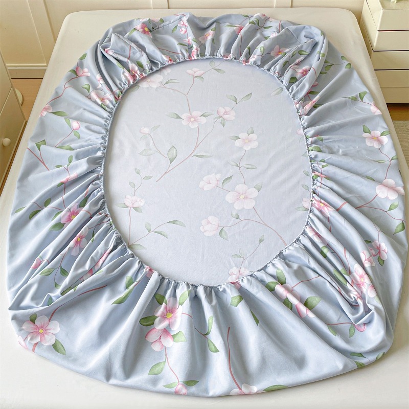 24 Colors Round Fitted Mattres - Fitted Bed Sheets Deep Pocket ulasan dan harga