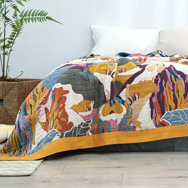 Simple Cotton Blanket Muslin G - Muslin Cotton Bedspread ulasan dan harga